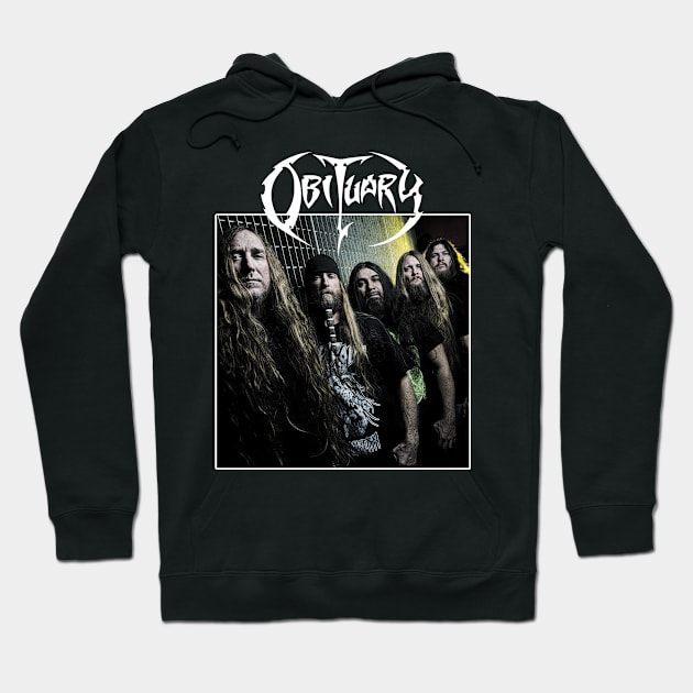 death metal band Hoodie by antonimus